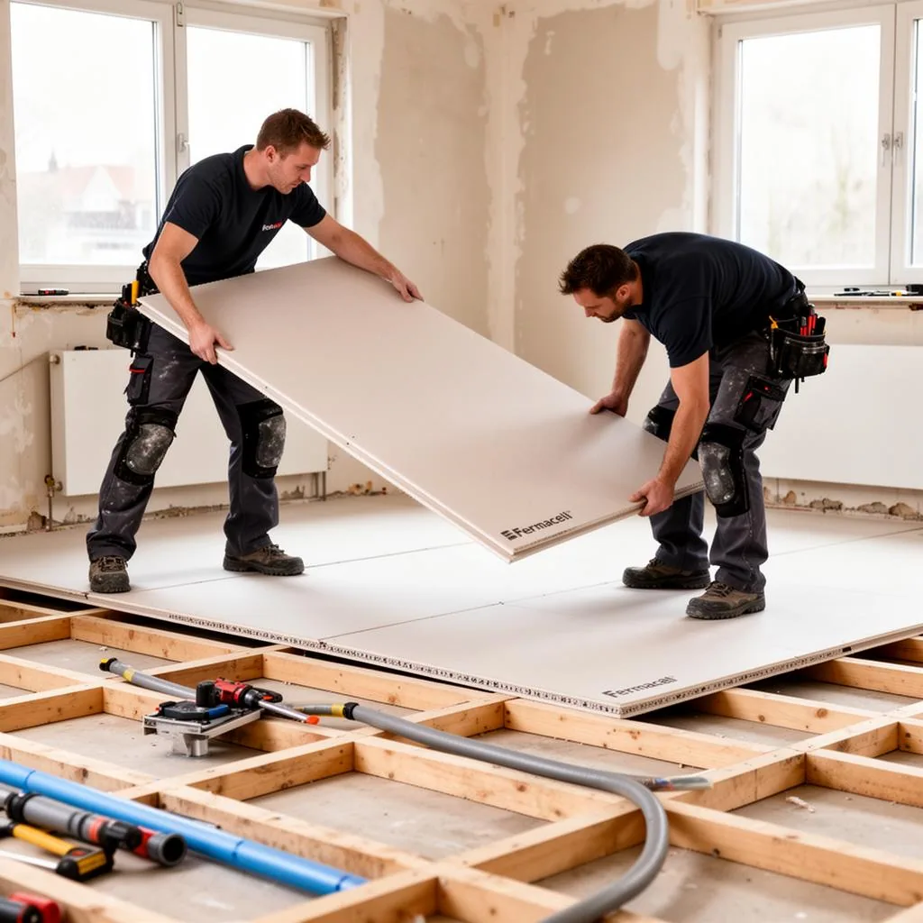 PE-RT leidingen inleggen — vakwerk